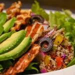A healthy lunch from Chaise Cafe
